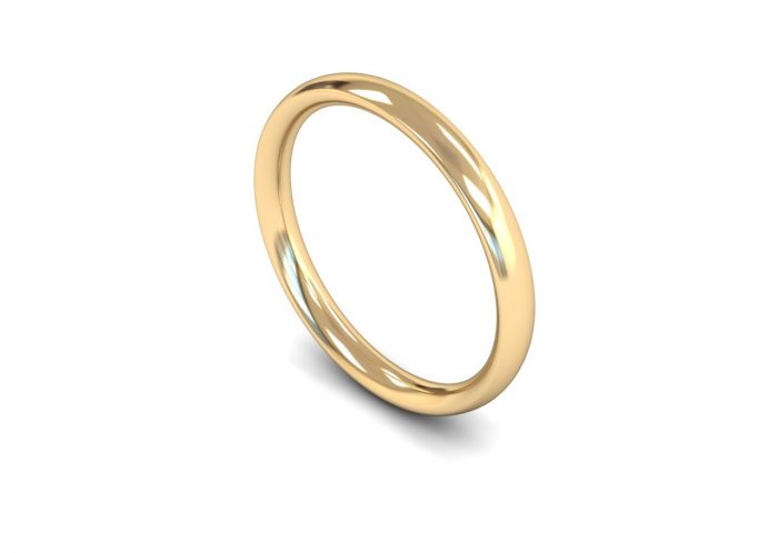 Traditional Court FairTrade Gold Wedding Ring